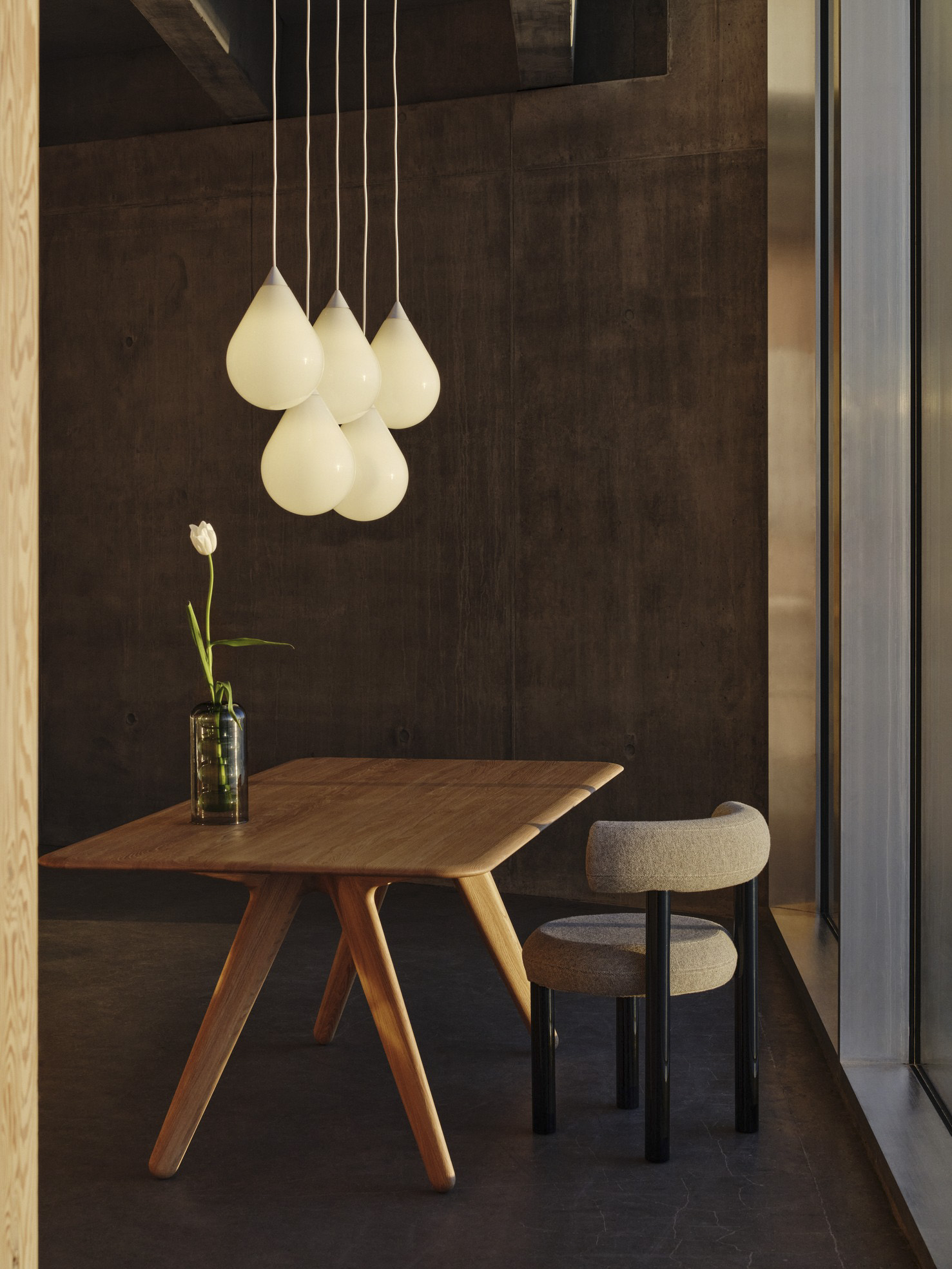 Tom Dixon Flare Opal Pendant ES